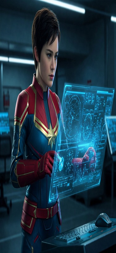 Personagem Capitã Marvel